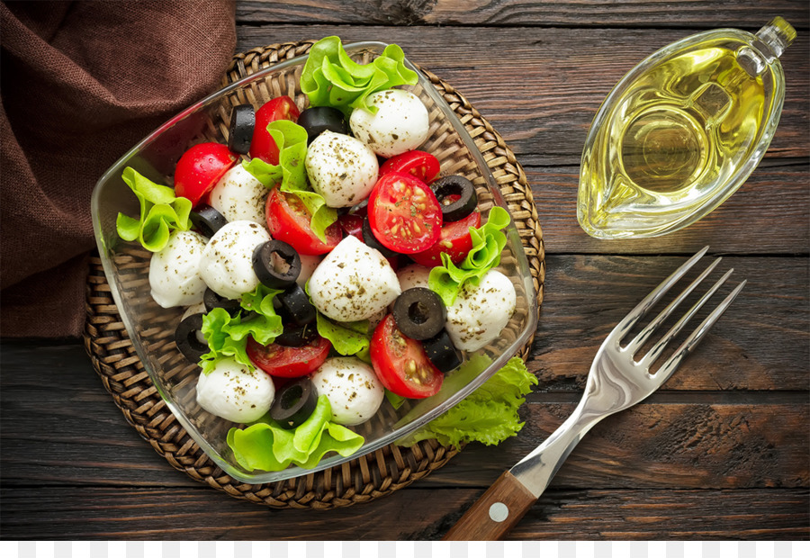 Salade Caprese，Salade Grecque PNG
