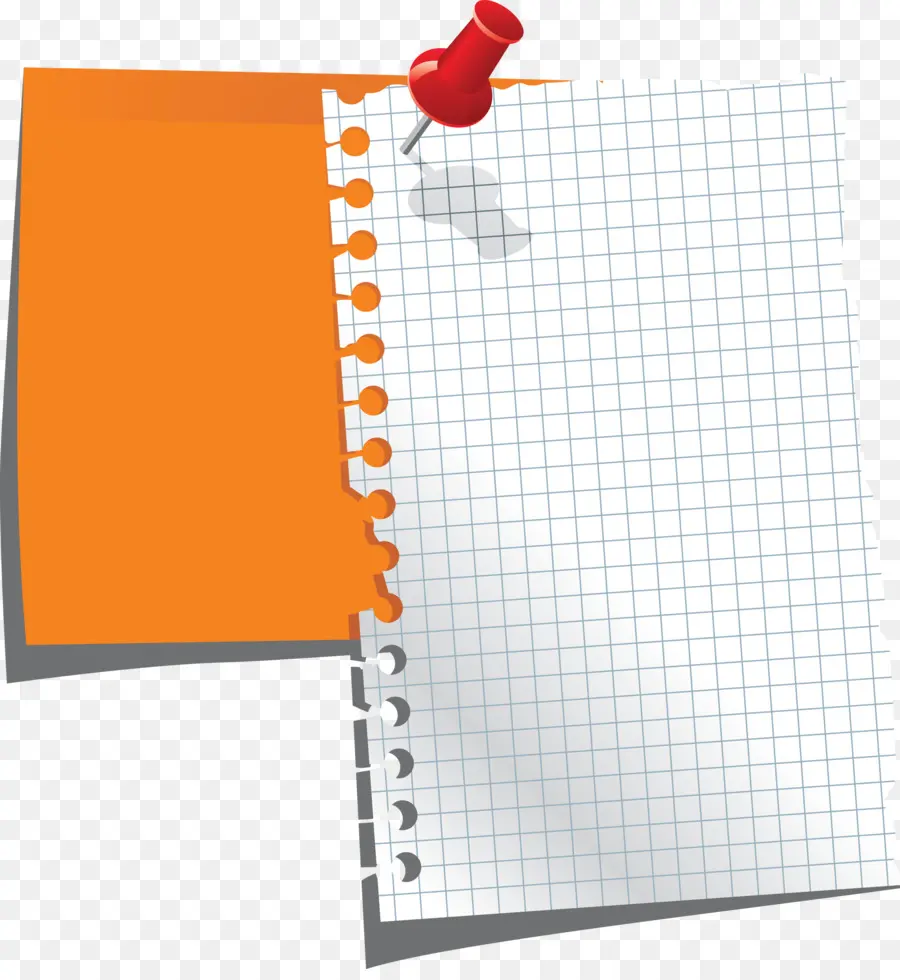 Note épinglée，Papier PNG