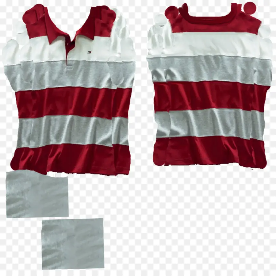 Chemise Rayée Rouge Et Blanche，Occasionnel PNG