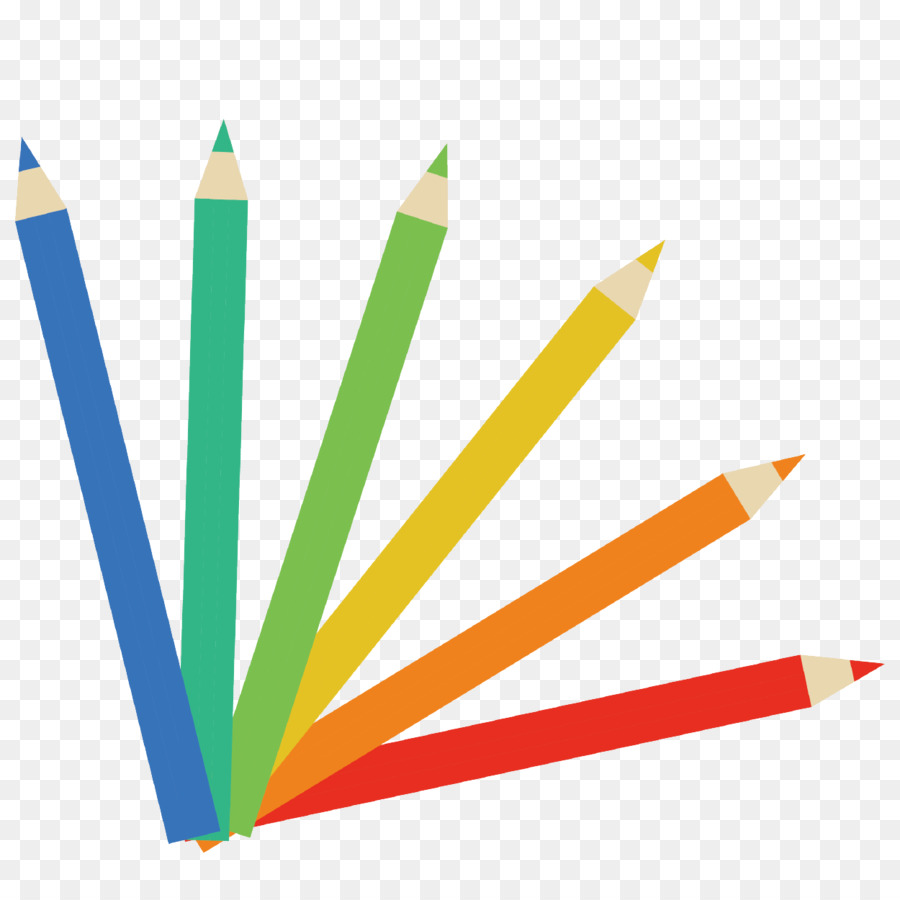 Crayons Colorés，Dessin PNG