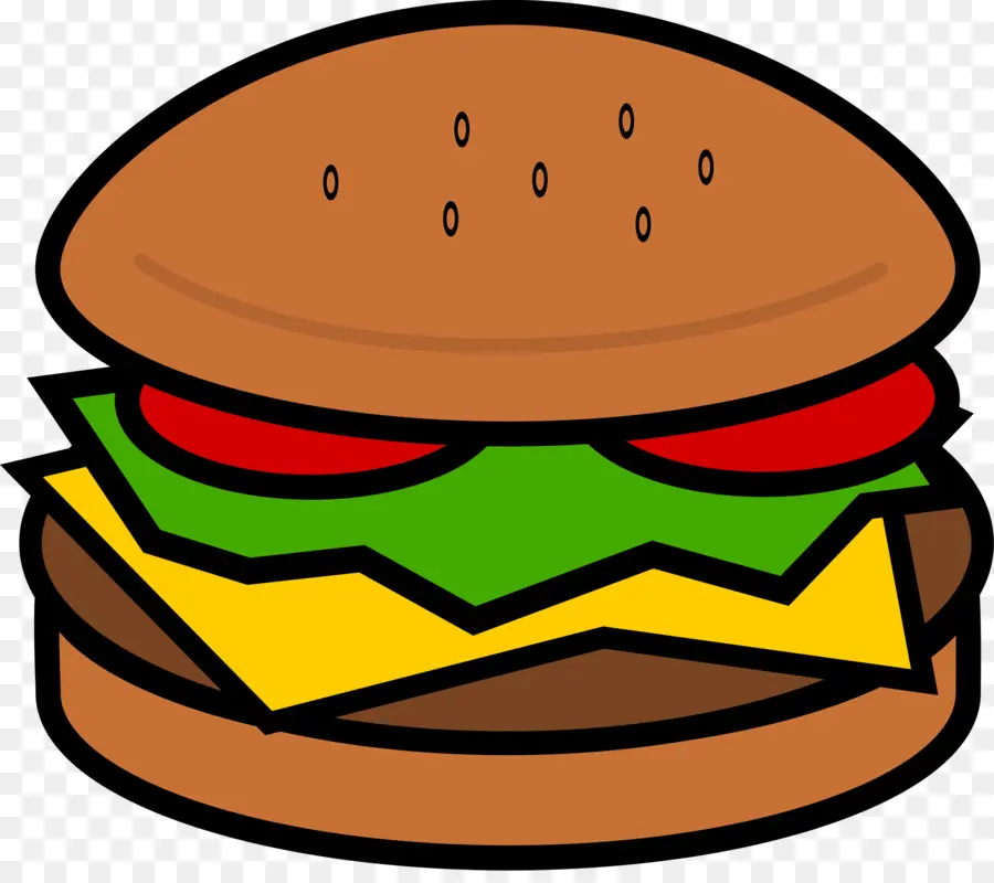 Cheeseburger，Hamburger PNG