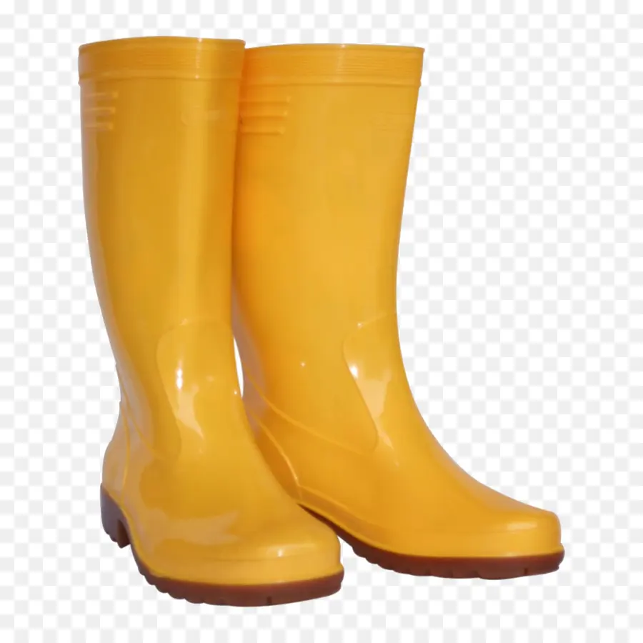 Bottes De Pluie Jaunes，Bottes PNG