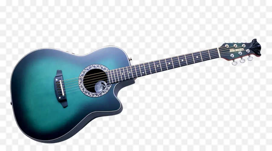 Guitare électrique Verte，Cordes PNG