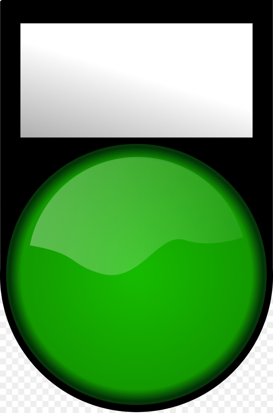 Bouton Vert，Rond PNG