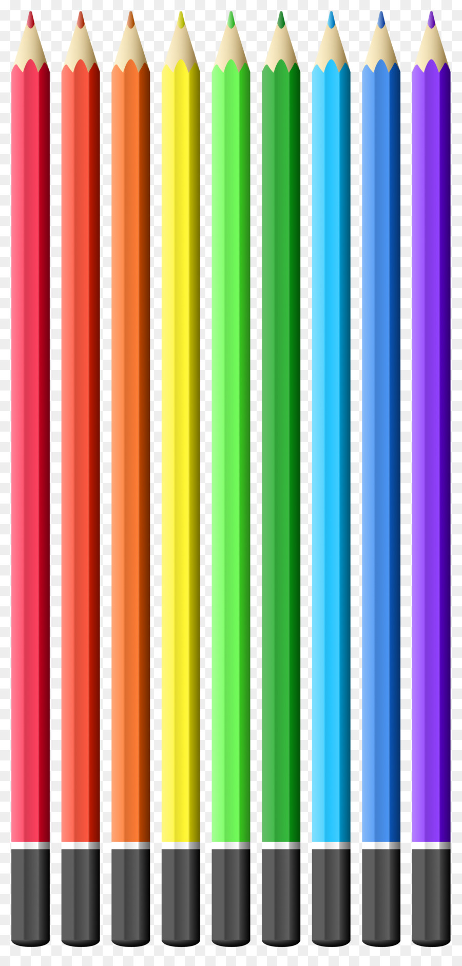 Crayons De Couleur，Art PNG