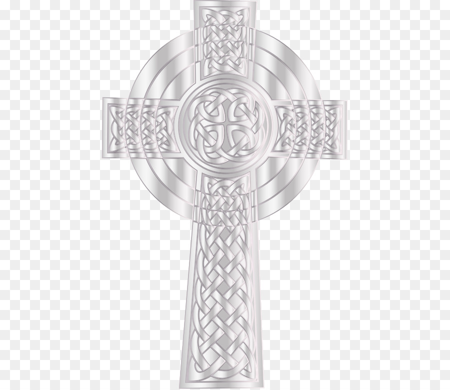 Croix Celtique，Argent PNG