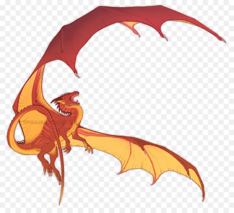 Dragon Rouge，Fantaisie PNG