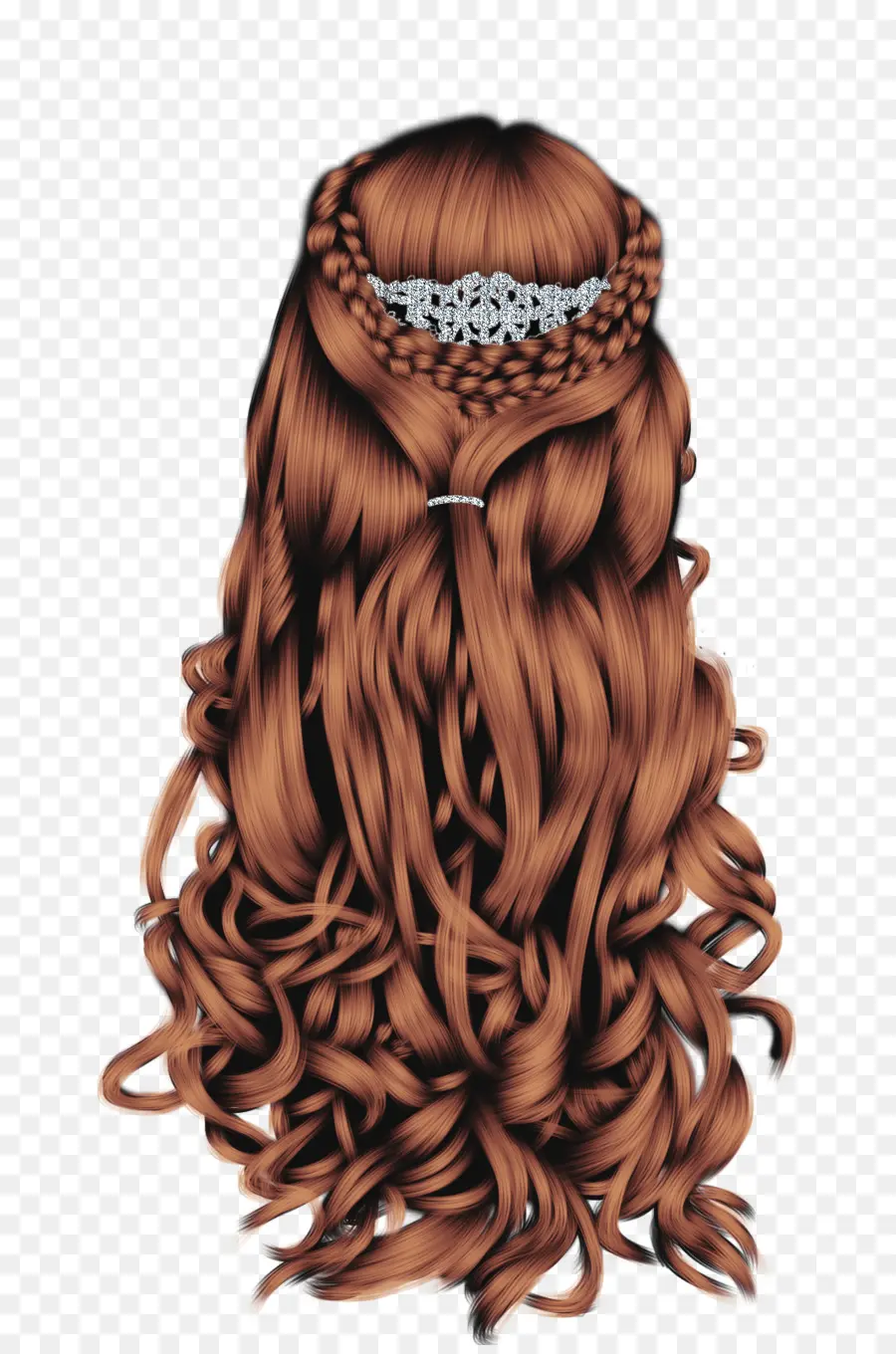 Cheveux，Tressé PNG