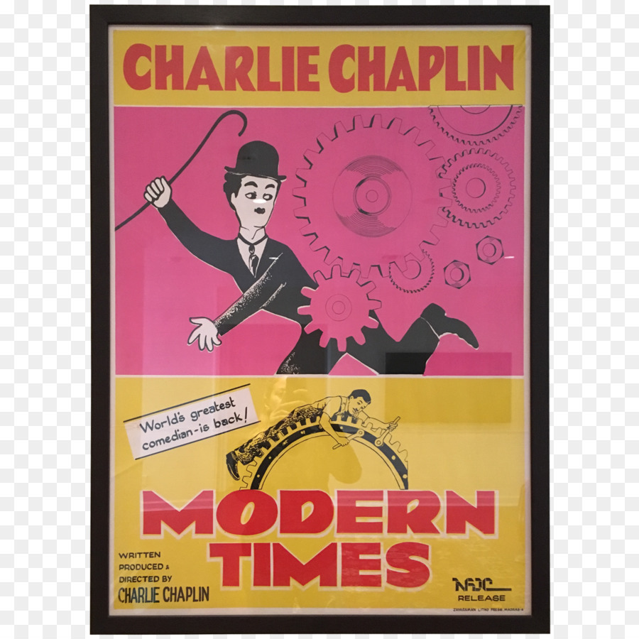 Charlie Chaplin，Temps Modernes PNG