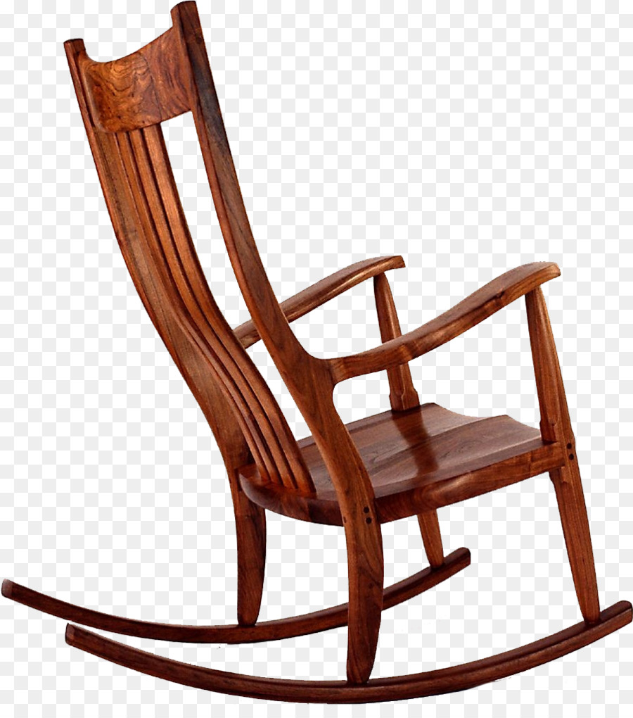 Chaise à Bascule En Bois，Chaise PNG