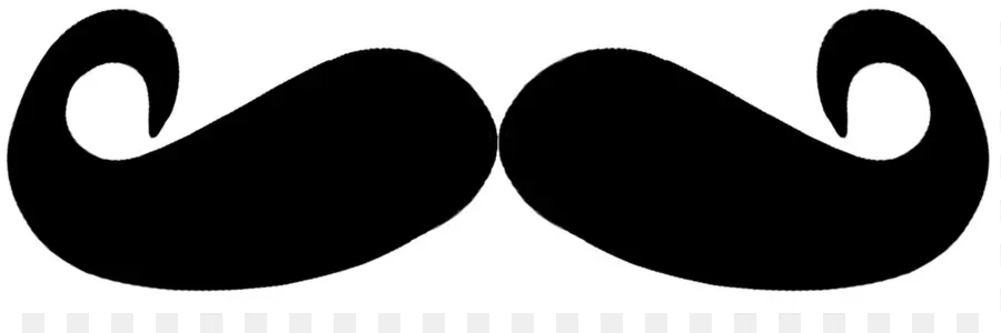 Moustache，Noir PNG