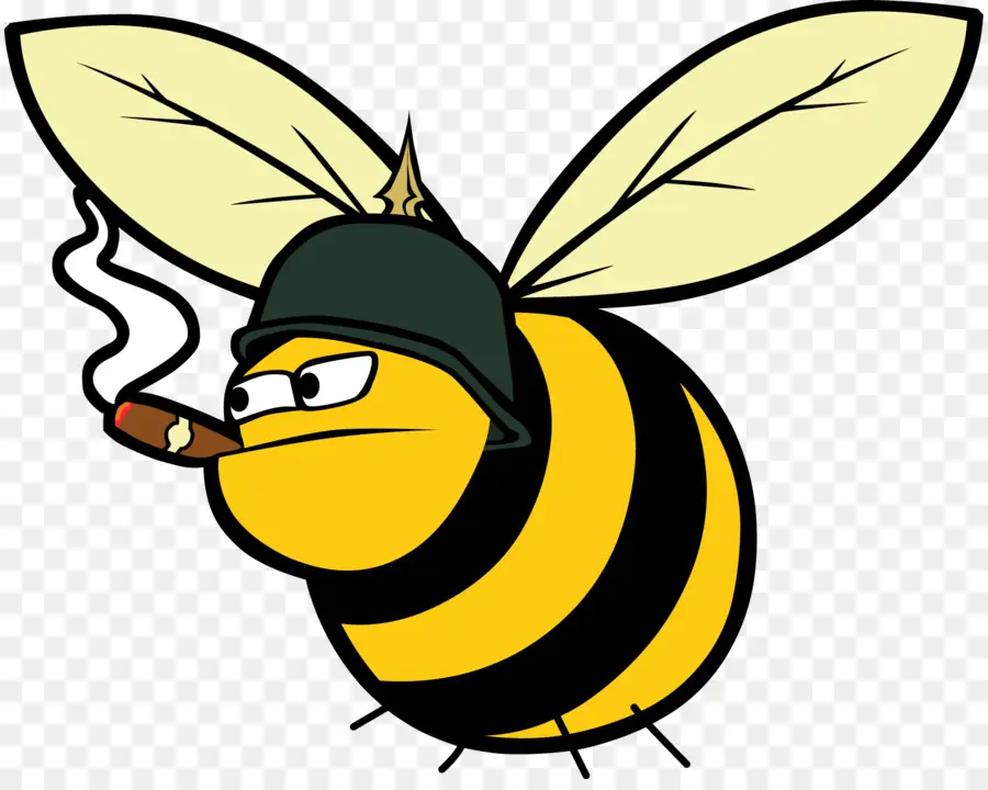 Abeille De Dessin Animé，Cigare PNG