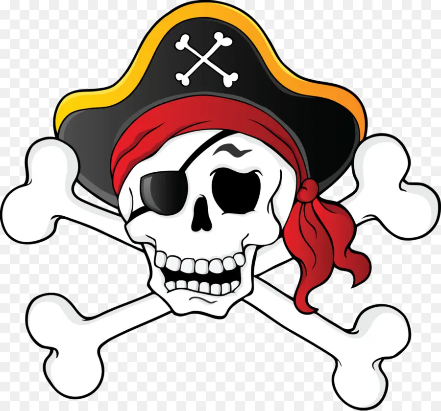 Crâne De Pirate，Pirate PNG