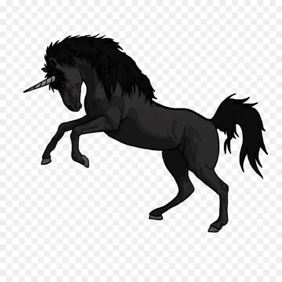 Licorne Noire，Licorne PNG