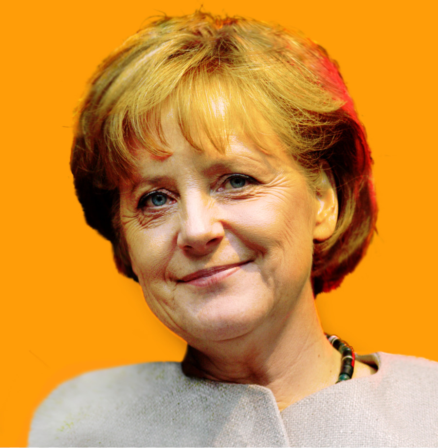 Angela Merkel，Allemagne PNG