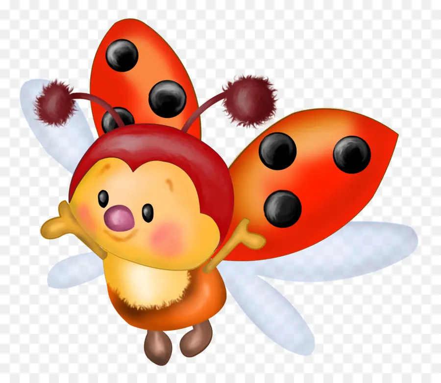 Coccinelle De Dessin Animé，Insecte PNG