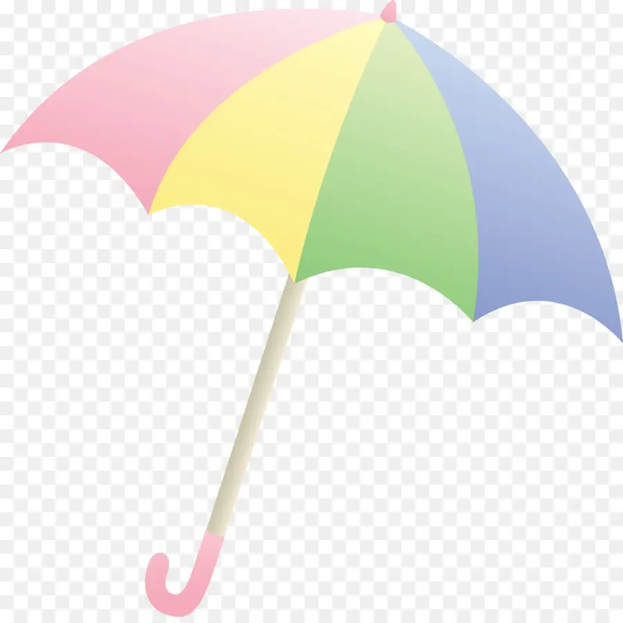 Parapluie Coloré，Pluie PNG