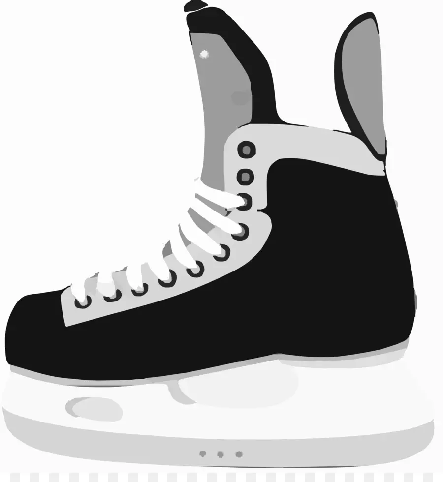 Patin De Hockey，Glace PNG