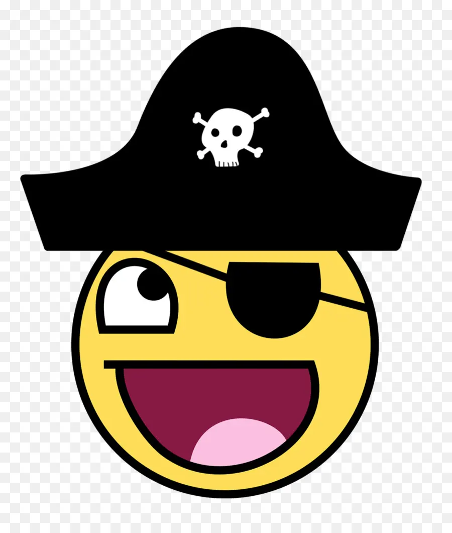 Emoji Pirate，Chapeau PNG