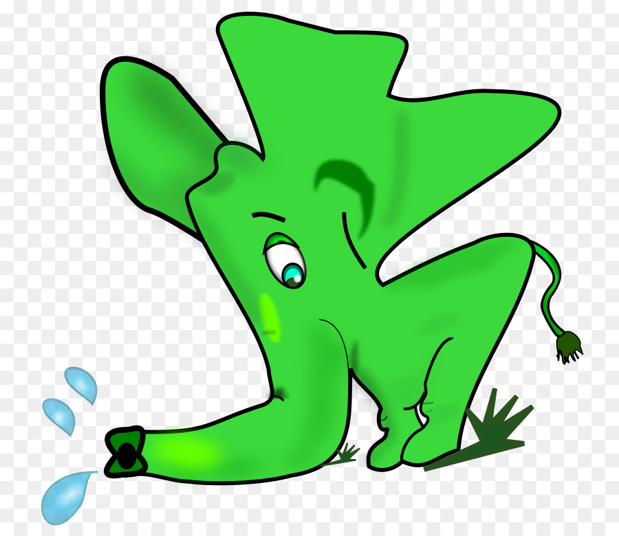 L éléphant，Dessin Animé PNG