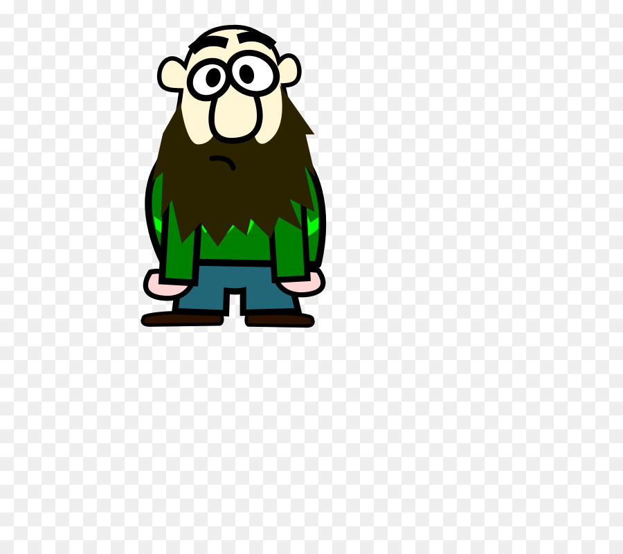 Personnage De Dessin Animé，Barbe PNG