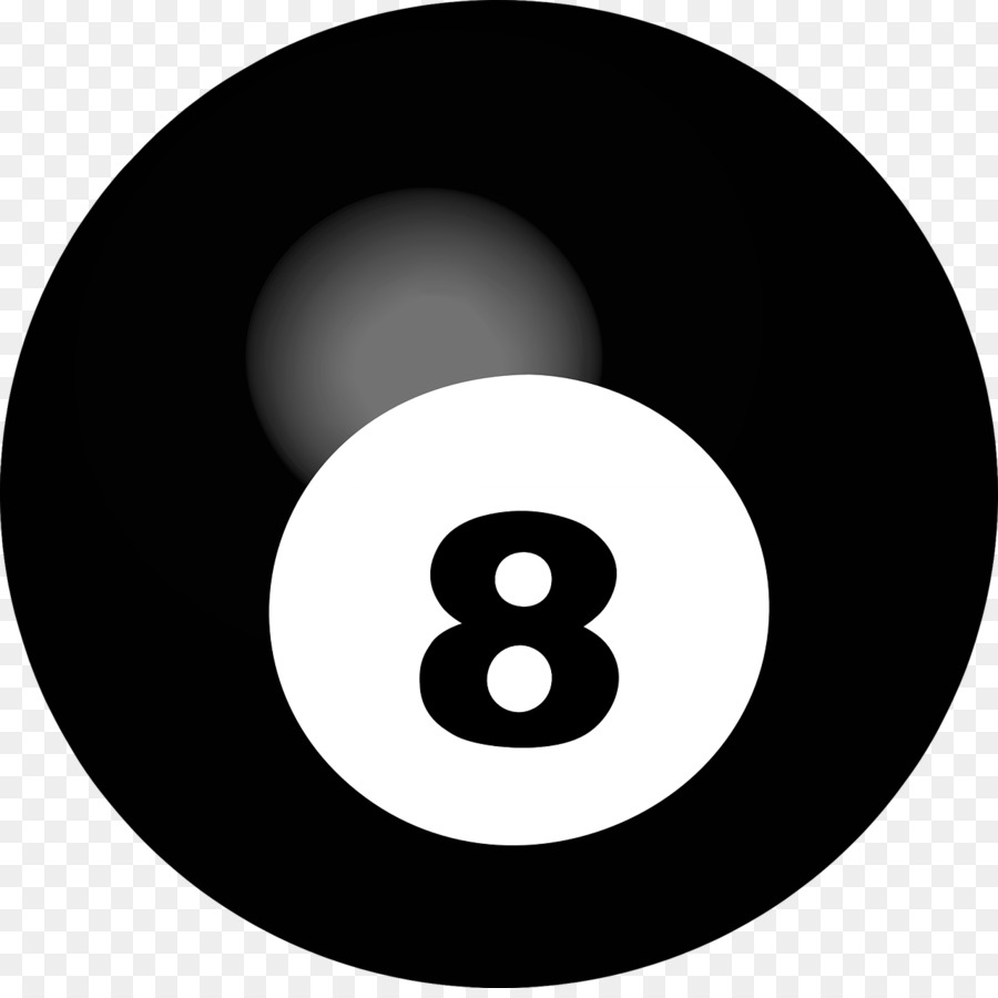 Boule Noire 8，Billard PNG