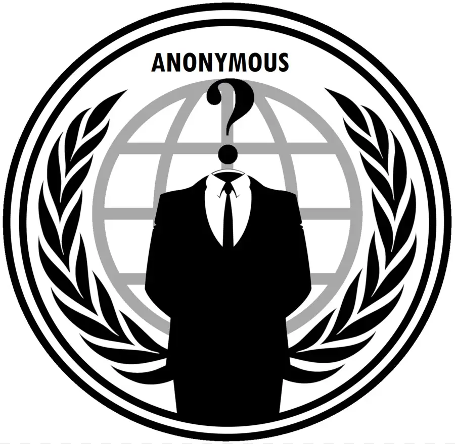 Logo Anonyme，Costume PNG