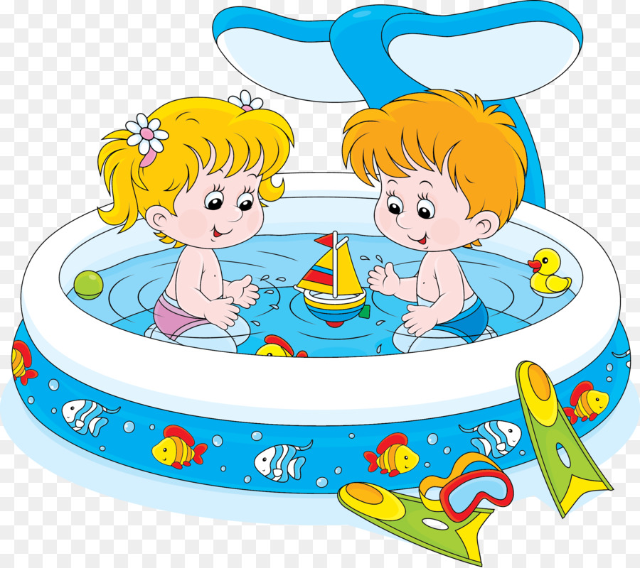 Enfants Dans La Piscine，Eau PNG