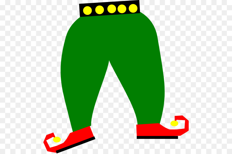 Pantalon，Vert PNG