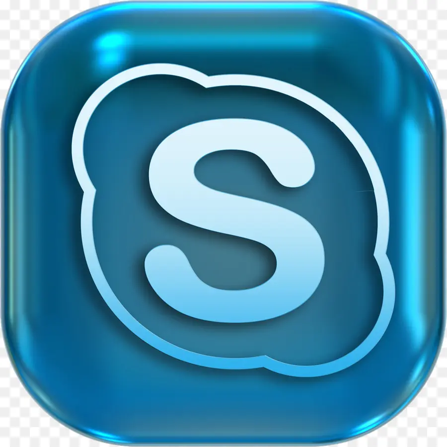 Logo Skype，Communication PNG