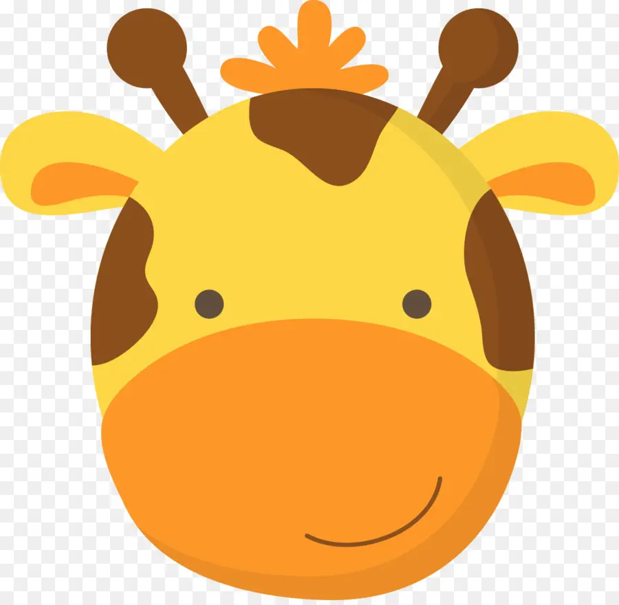 Girafe De Dessin Animé，Mignon PNG