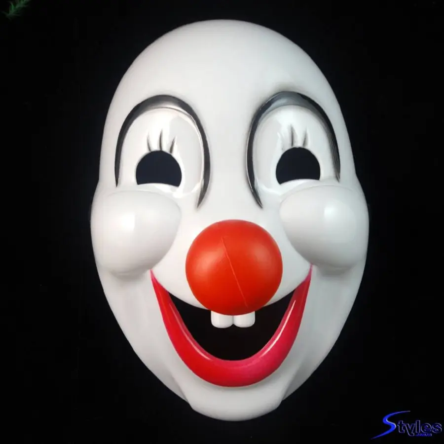 Masque De Clown，Blanc PNG