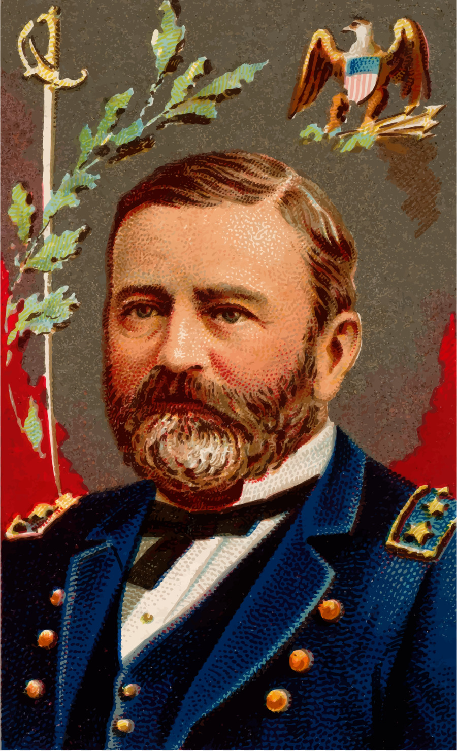 Grant De Ulysses，États Unis PNG