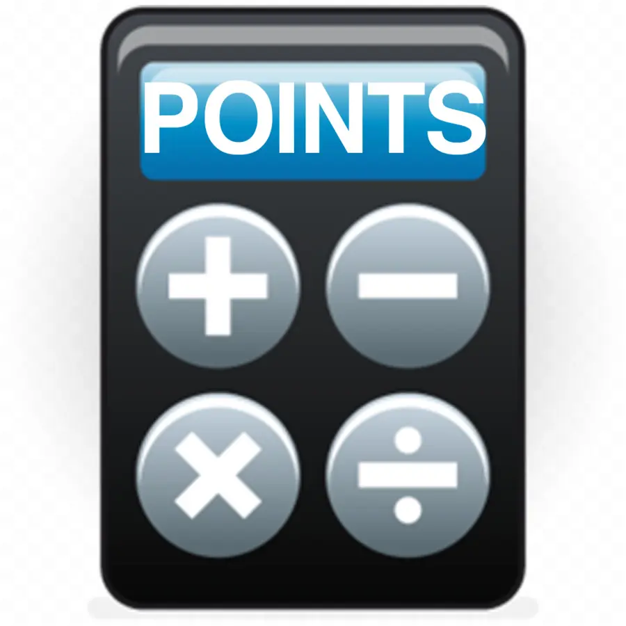 Calculatrice，Points PNG