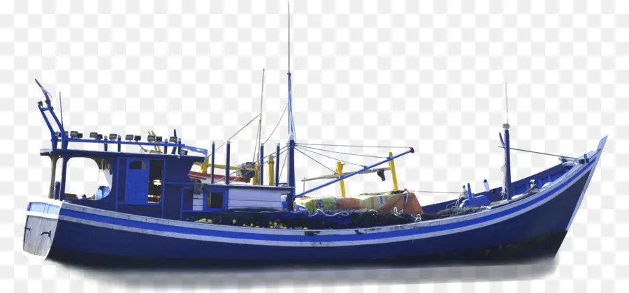 Bateau De Pêche Bleu，Pêche PNG