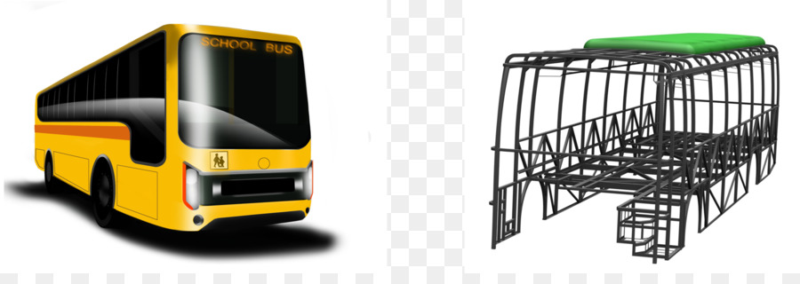 Cadre D'autobus，Structure PNG