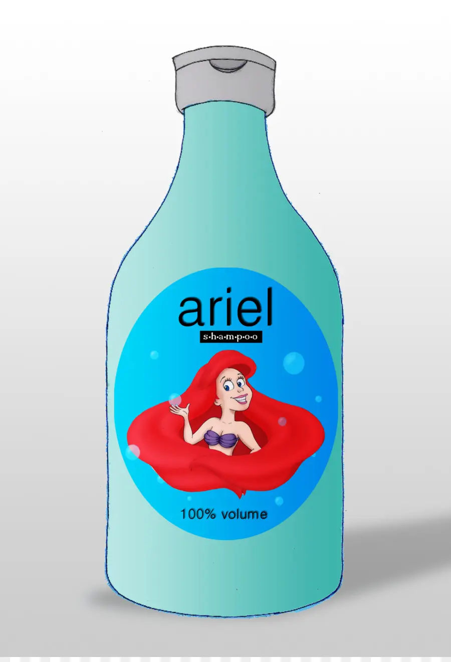 Bouteille De Shampoing，Ariel PNG