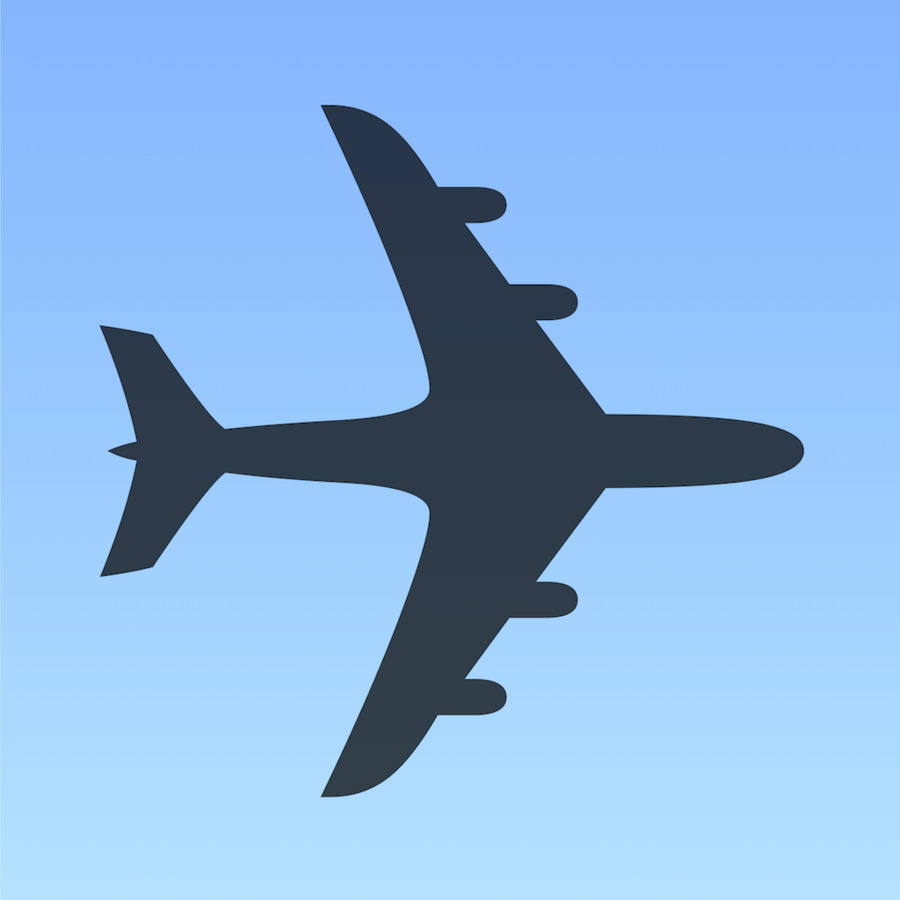 Silhouette D'avion Noir，Silhouette PNG