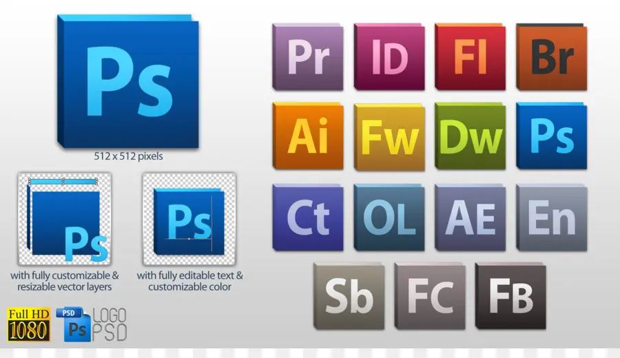 Systèmes Adobe，Adobe Creative Suite PNG
