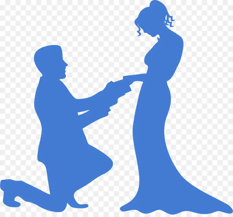 Silhouette De Proposition，Proposition PNG