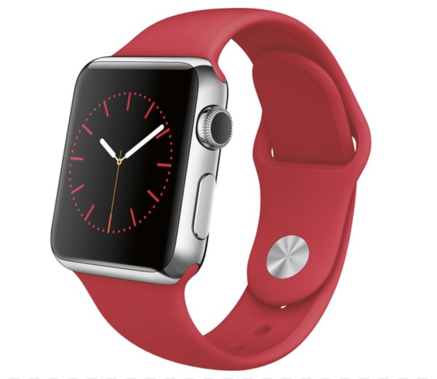 Montre Intelligente Rouge，Portable PNG