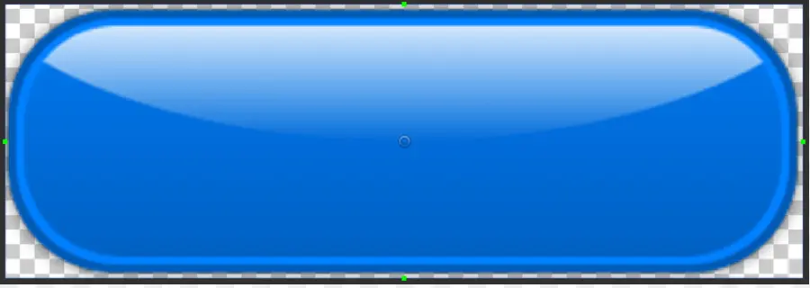 Bouton Rectangulaire Bleu，Interface PNG