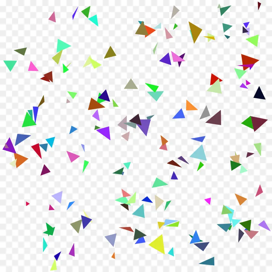 Formes Géométriques Colorées，Triangles PNG