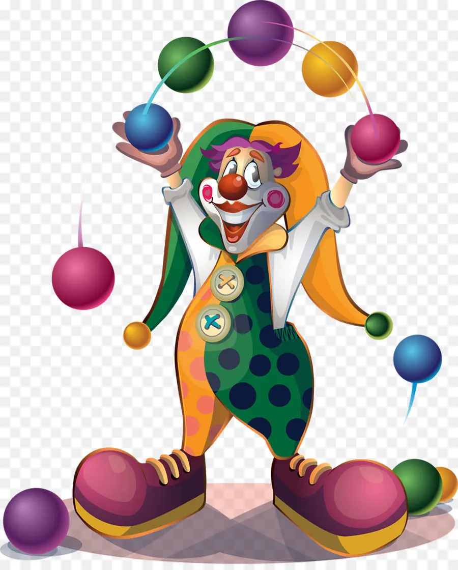 Clown，Jongleur PNG