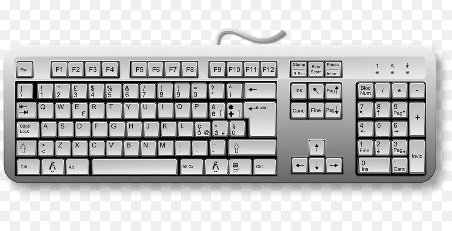 Clavier，Ordinateur PNG