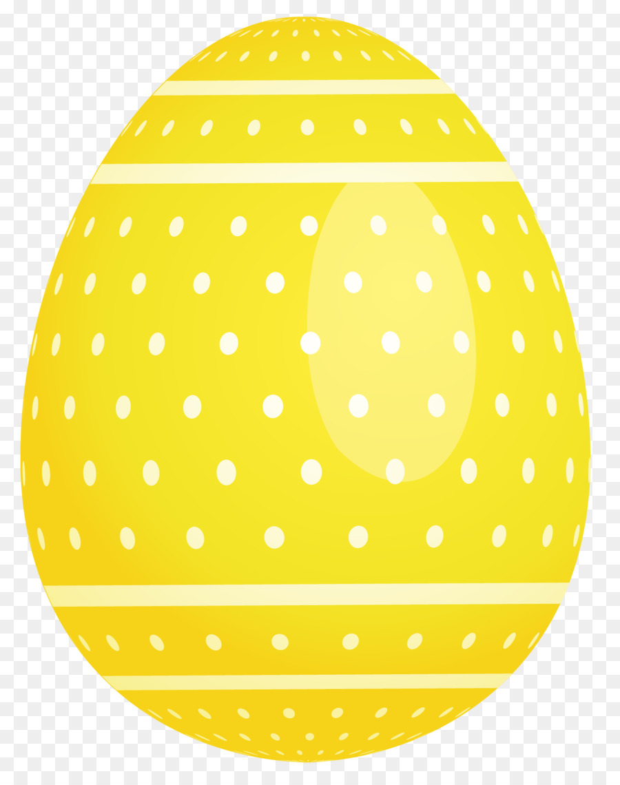 Oeuf De Pâques Jaune，Pâques PNG