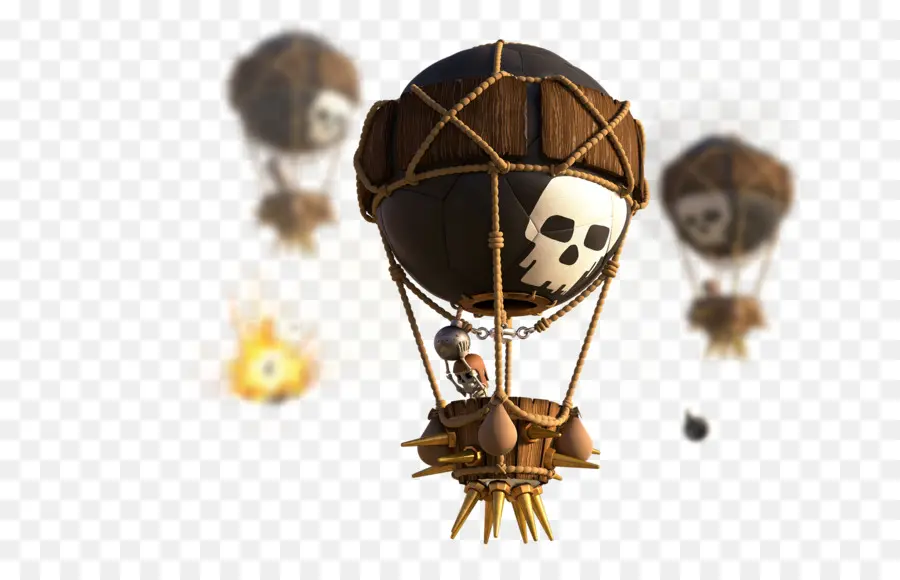 Ballon，Squelette PNG