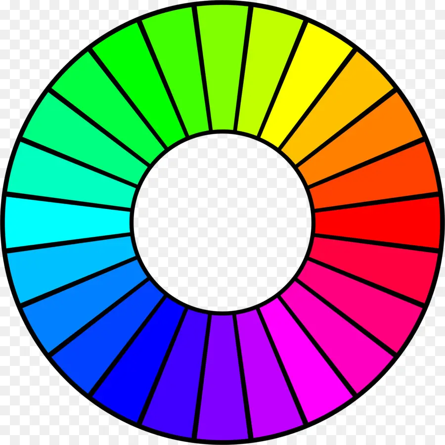 Roue Chromatique，Couleurs PNG