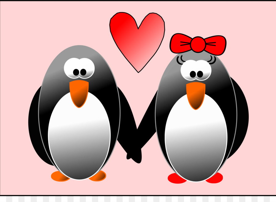 Pingouin，Invitation De Mariage PNG