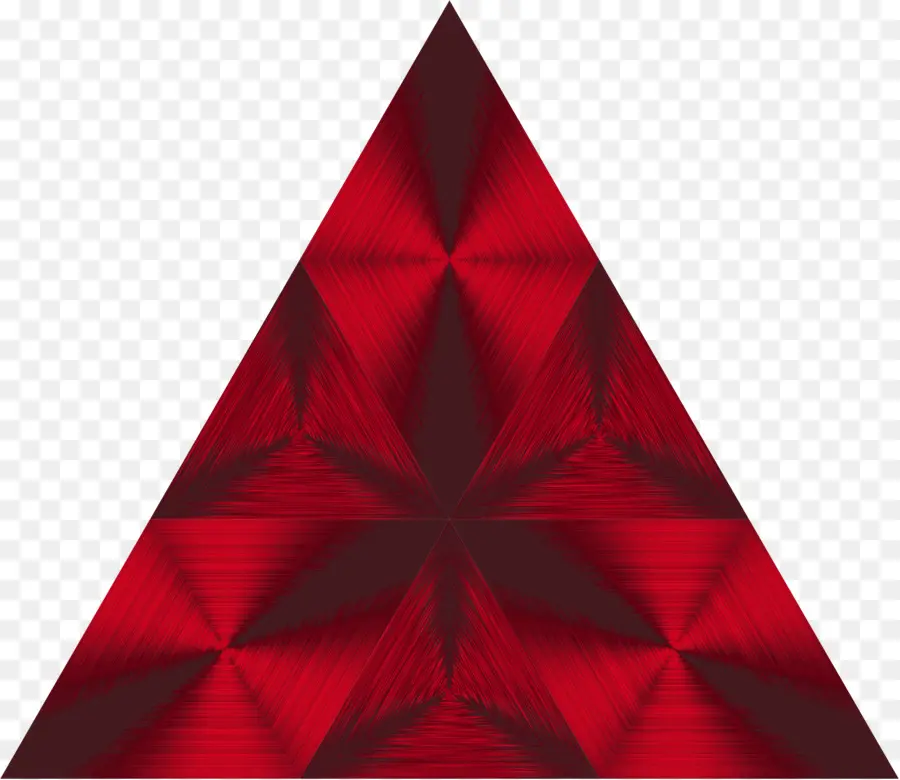 Triangle Rouge，Géométrique PNG